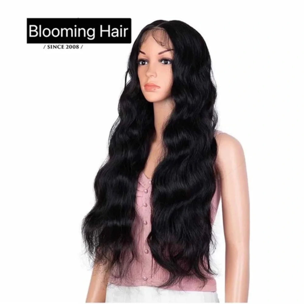 Blooming Hair 28'' Body Wave Synthetic (Natural Black) wig
